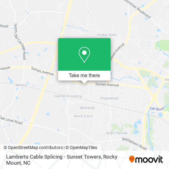Mapa de Lamberts Cable Splicing - Sunset Towers