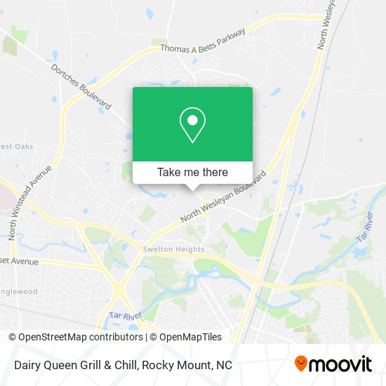 Dairy Queen Grill & Chill map