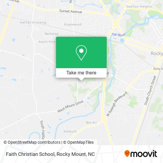 Mapa de Faith Christian School