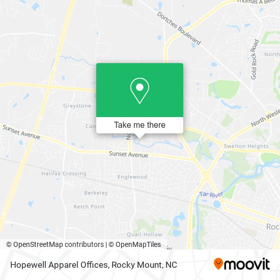 Mapa de Hopewell Apparel Offices