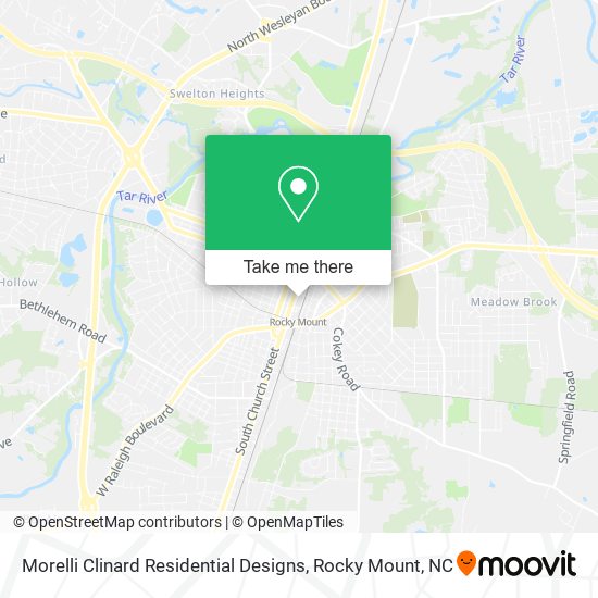 Morelli Clinard Residential Designs map