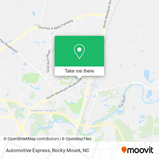 Automotive Express map