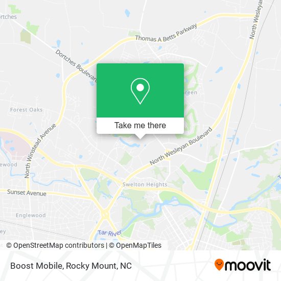 Boost Mobile map