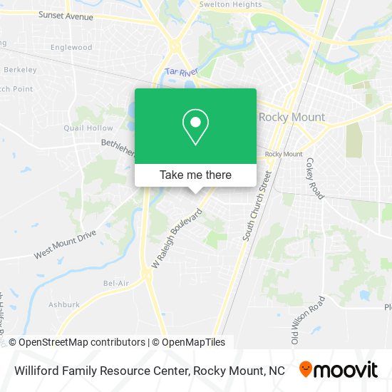 Mapa de Williford Family Resource Center