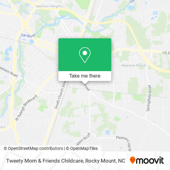 Tweety Mom & Friends Childcare map