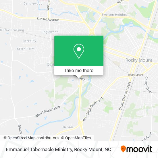 Mapa de Emmanuel Tabernacle Ministry