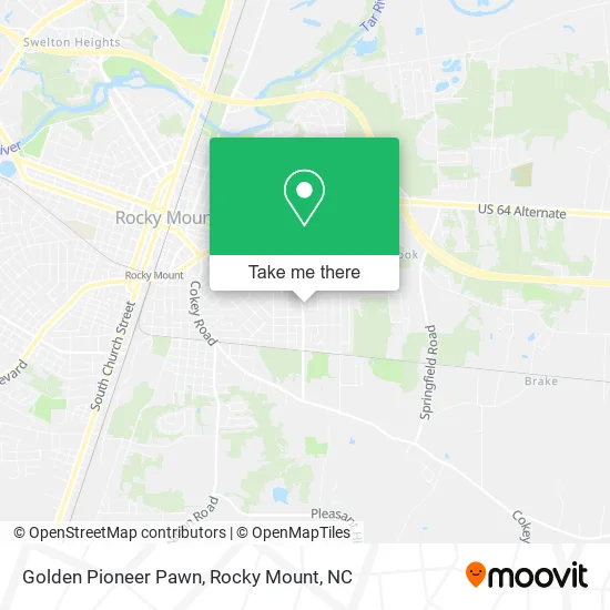 Golden Pioneer Pawn map