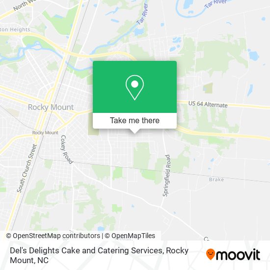 Del's Delights Cake and Catering Services map