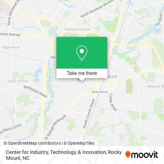 Mapa de Center for Industry, Technology, & Innovation