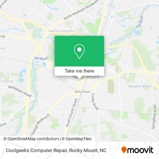 Coolgeeks Computer Repair map