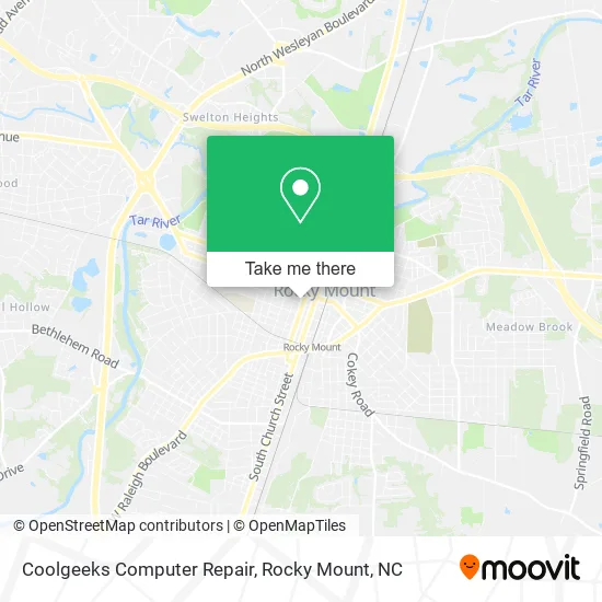 Coolgeeks Computer Repair map