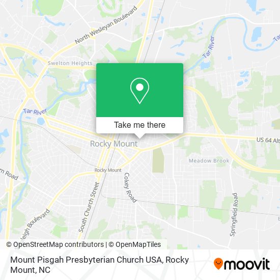 Mapa de Mount Pisgah Presbyterian Church USA