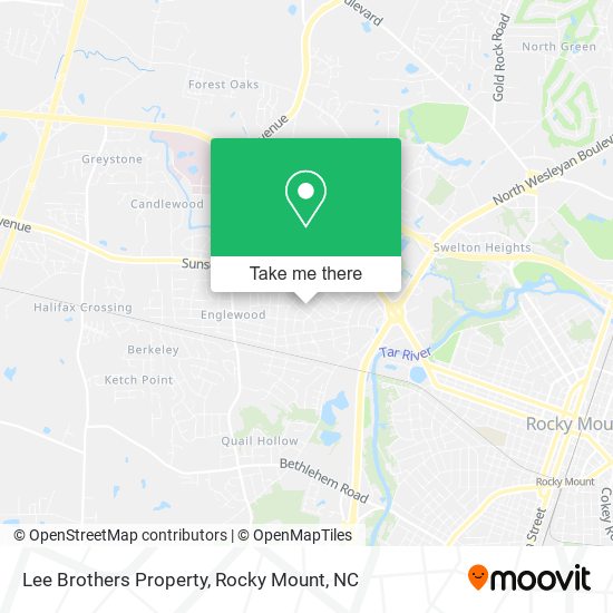 Lee Brothers Property map