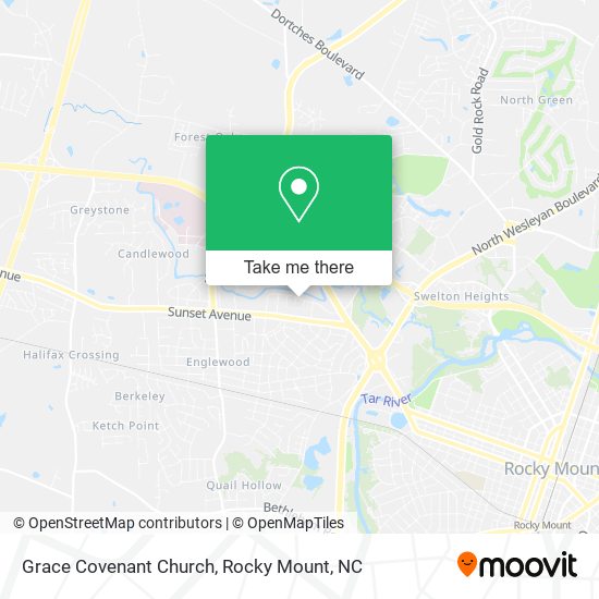 Mapa de Grace Covenant Church