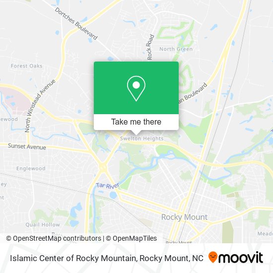 Islamic Center of Rocky Mountain map