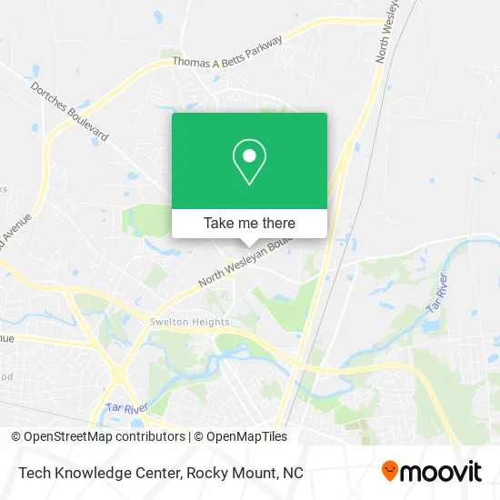 Tech Knowledge Center map