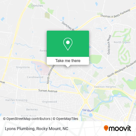 Mapa de Lyons Plumbing