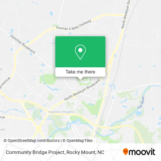 Community Bridge Project map