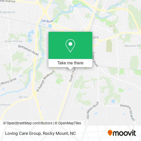 Mapa de Loving Care Group