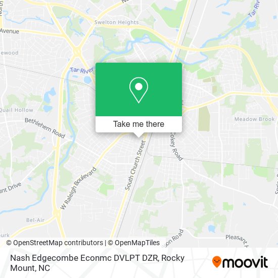 Nash Edgecombe Econmc DVLPT DZR map