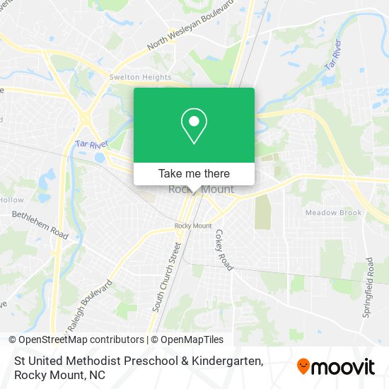 St United Methodist Preschool & Kindergarten map