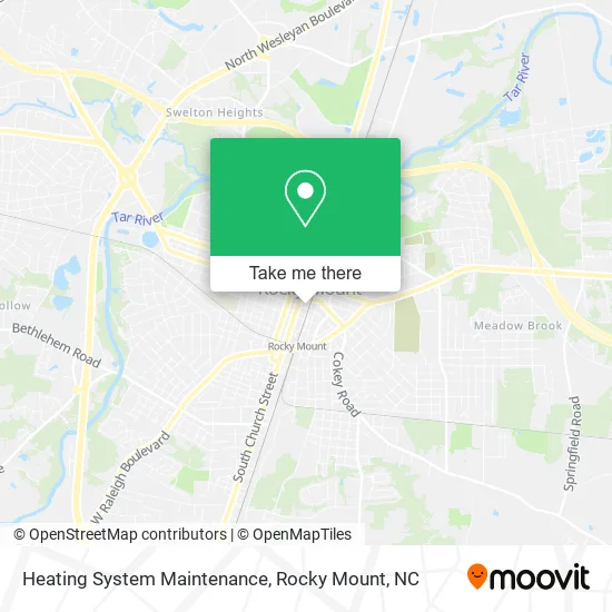 Heating System Maintenance map
