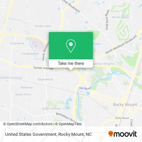 United States Government map