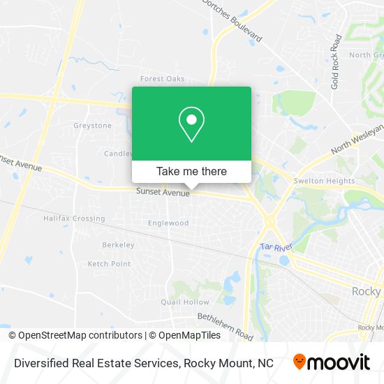 Diversified Real Estate Services map