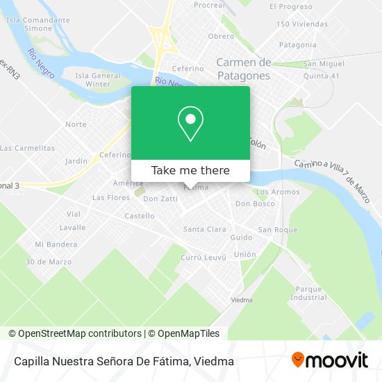 Mapa de Capilla Nuestra Señora De Fátima