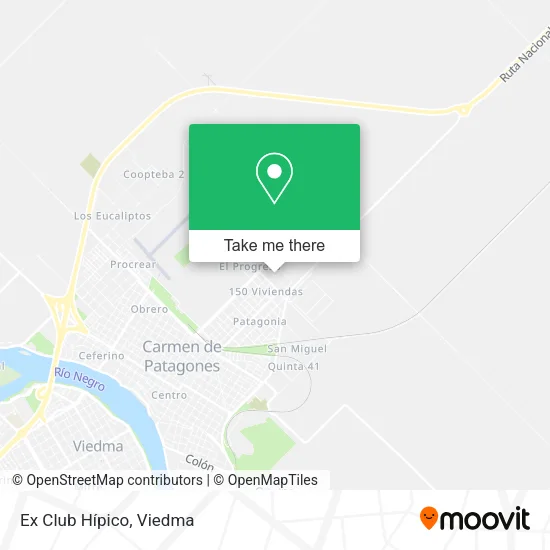 Mapa de Ex Club Hípico