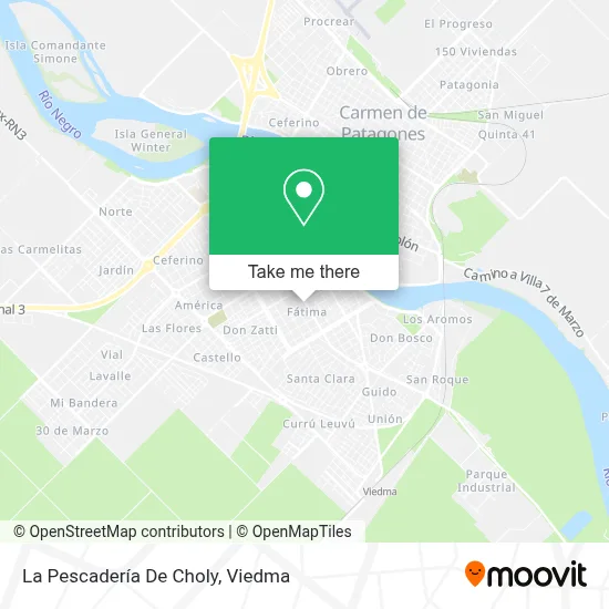 La Pescadería De Choly map