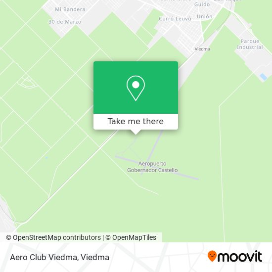 Mapa de Aero Club Viedma