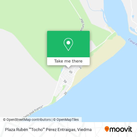 Plaza Rubén ""Tocho"" Pérez Entraigas map