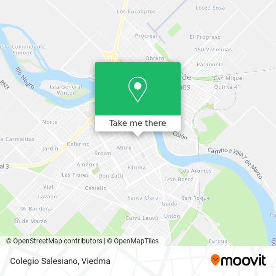Mapa de Colegio Salesiano