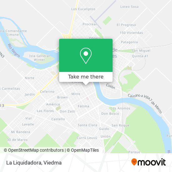 Mapa de La Liquidadora