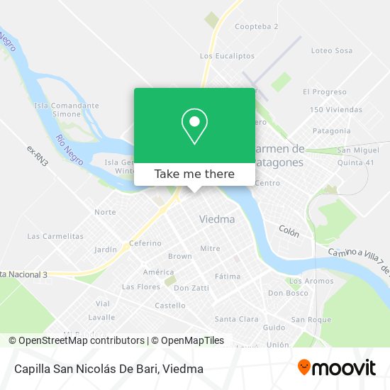 Capilla San Nicolás De Bari map