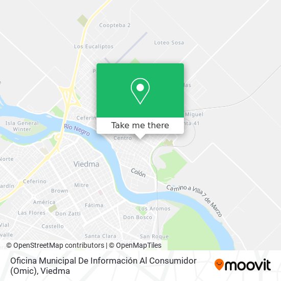 Oficina Municipal De Información Al Consumidor (Omic) map