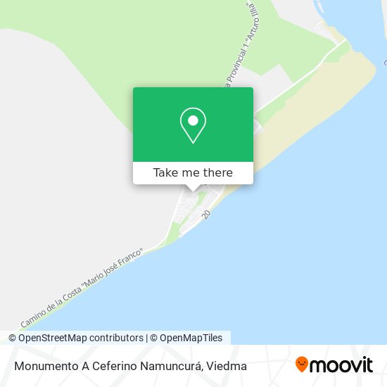 Monumento A Ceferino Namuncurá map