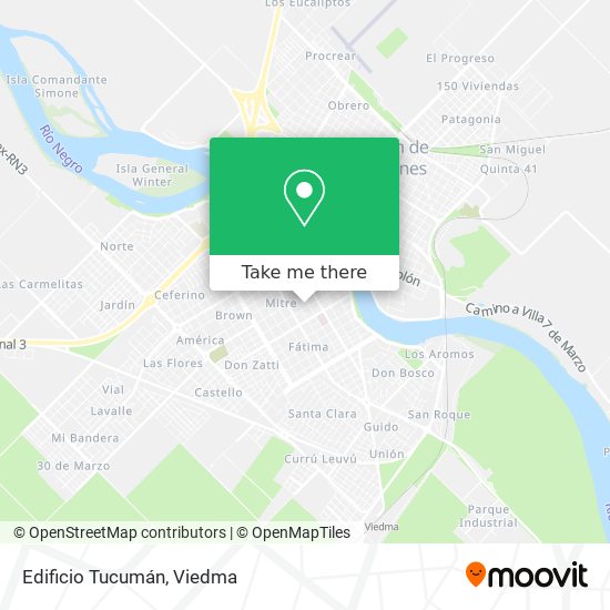 Mapa de Edificio Tucumán