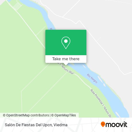 Mapa de Salón De Fiestas Del Upcn