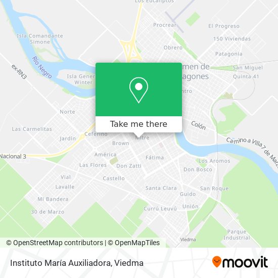 Instituto María Auxiliadora map