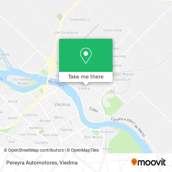 Pereyra Automotores map
