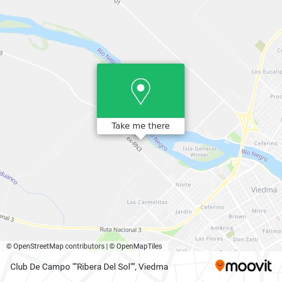 Club De Campo ""Ribera Del Sol"" map