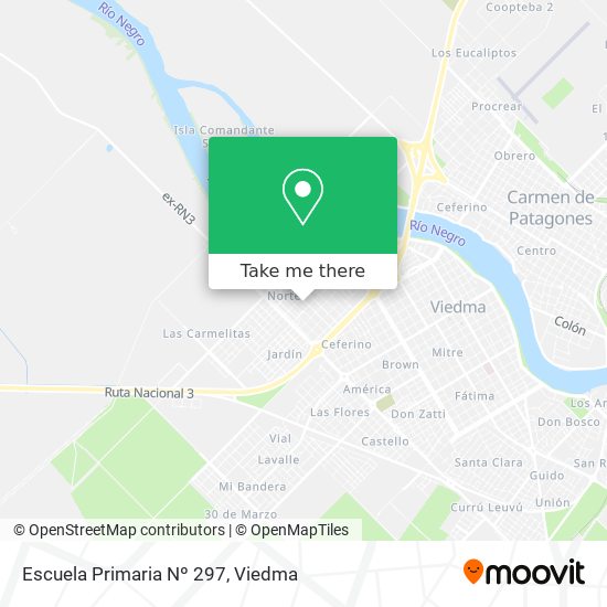 Escuela Primaria Nº 297 map