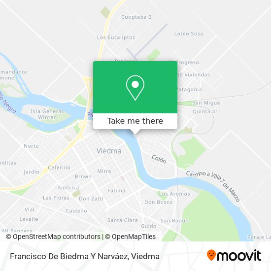 Francisco De Biedma Y Narváez map