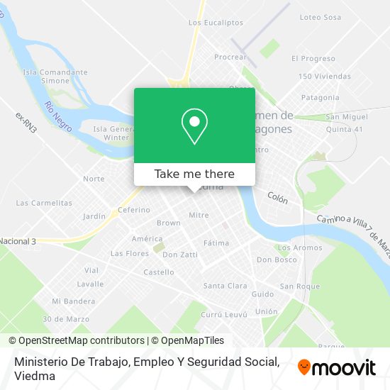 Ministerio De Trabajo, Empleo Y Seguridad Social map