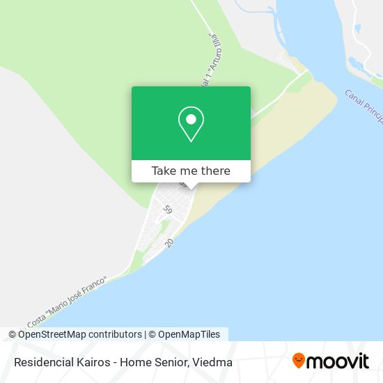 Residencial Kairos - Home Senior map