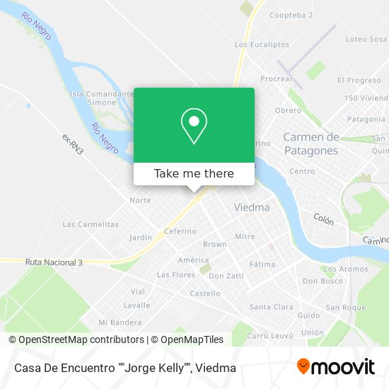 Casa De Encuentro ""Jorge Kelly"" map