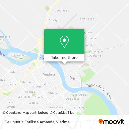 Peluquería Estilista Amanda map