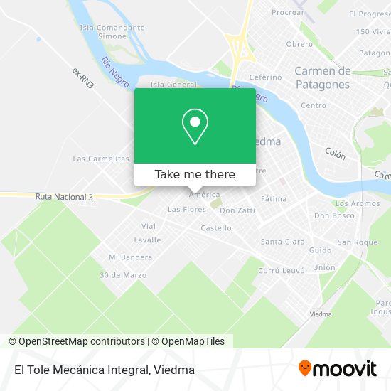 El Tole Mecánica Integral map